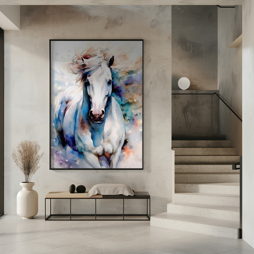 Watercolor Horse (1)