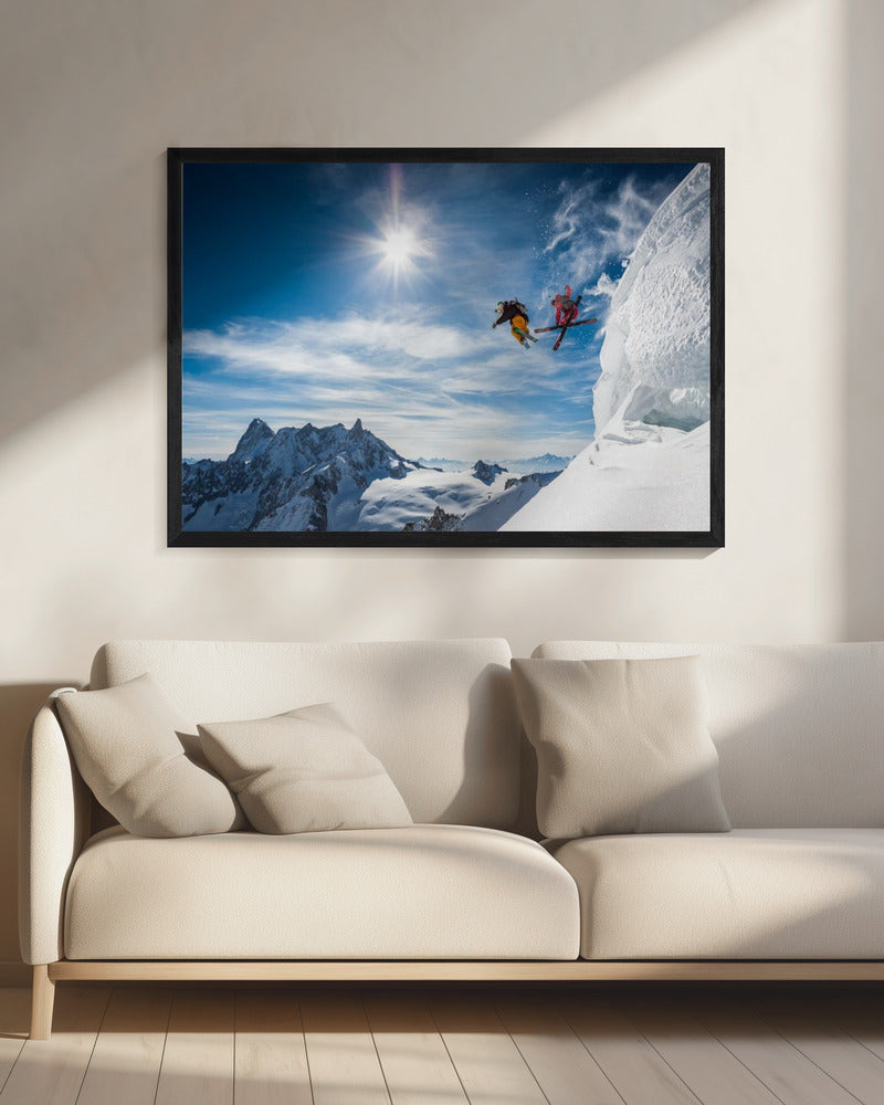 Wall art Jumping Legends