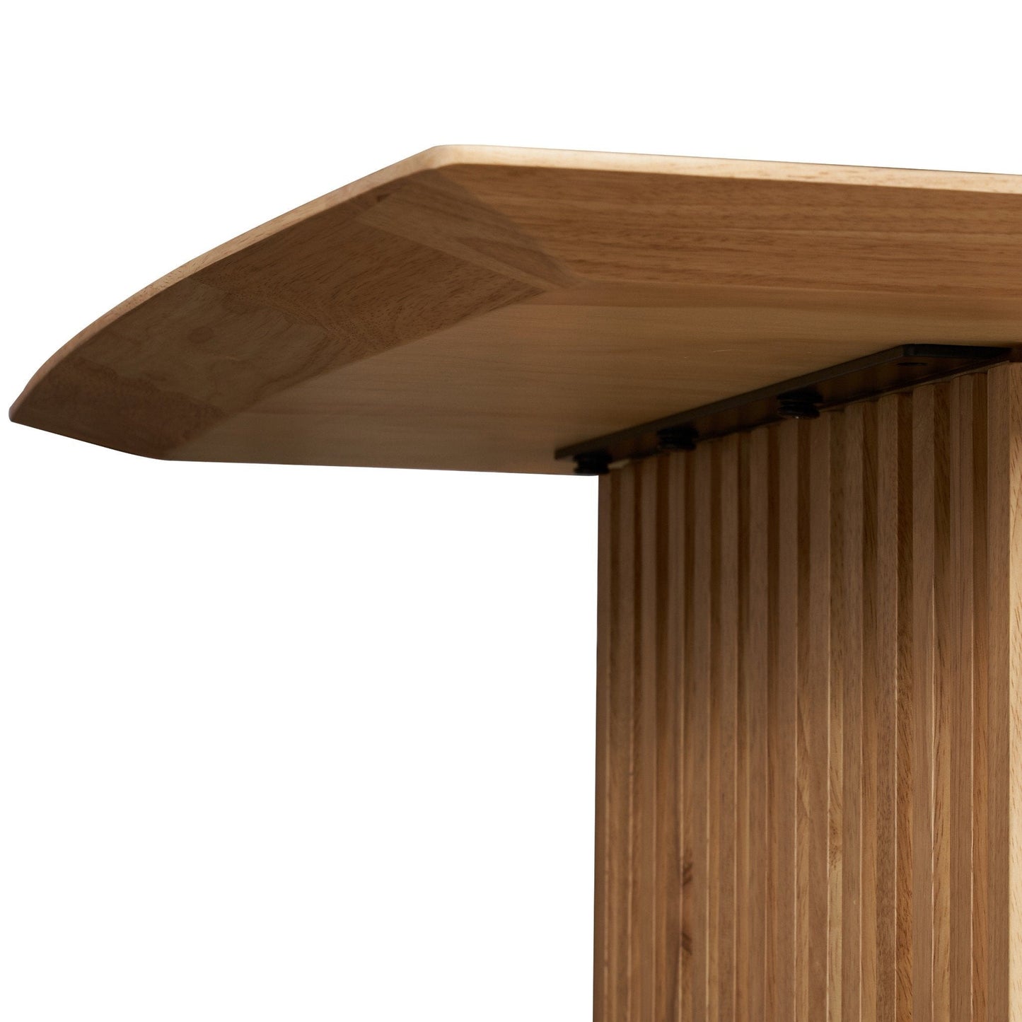 Plank 6-Seater Natural Oak Wood Dining Table