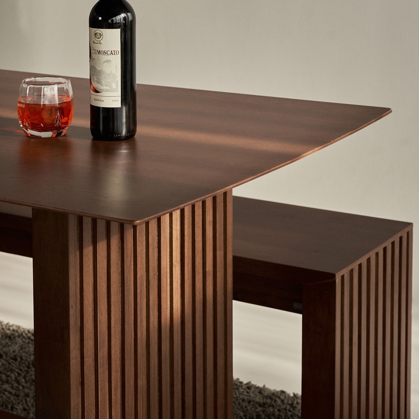 Plank 6-Seater Natural Oak Wood Dining Table