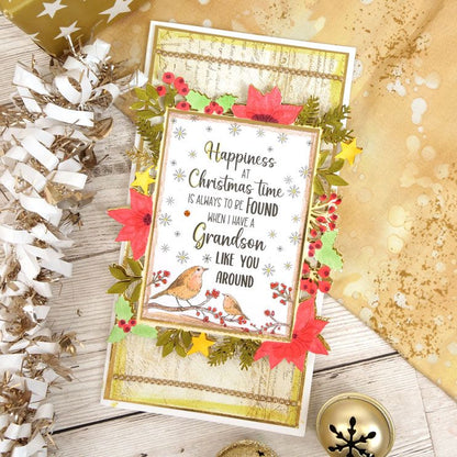 Moonstone Dies - Festive Foliage Frame