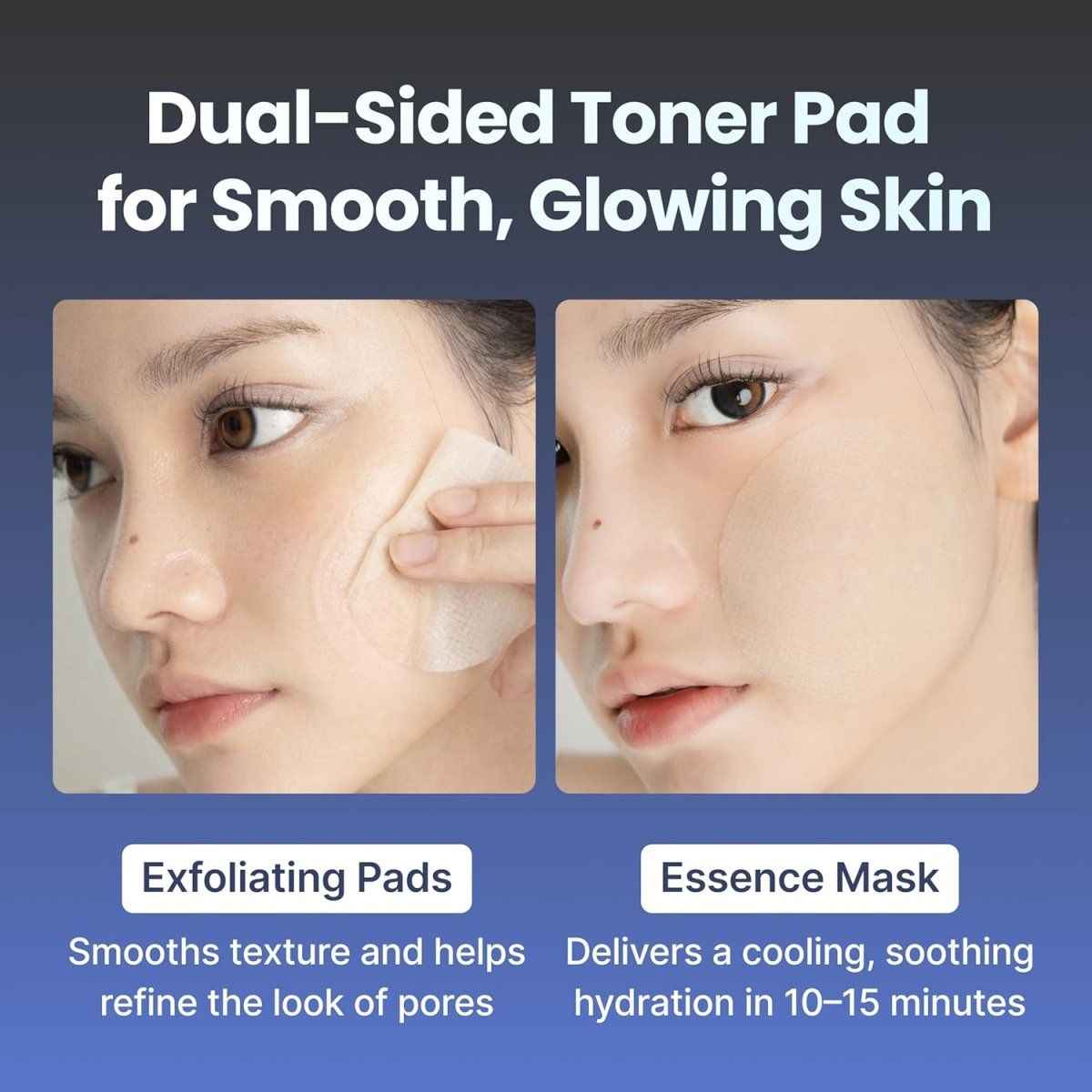 PO:DL Barley Hyaluronic Frozen40 Essence Pads 120g / 70pcs
