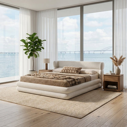 Quito King Fabric Bed