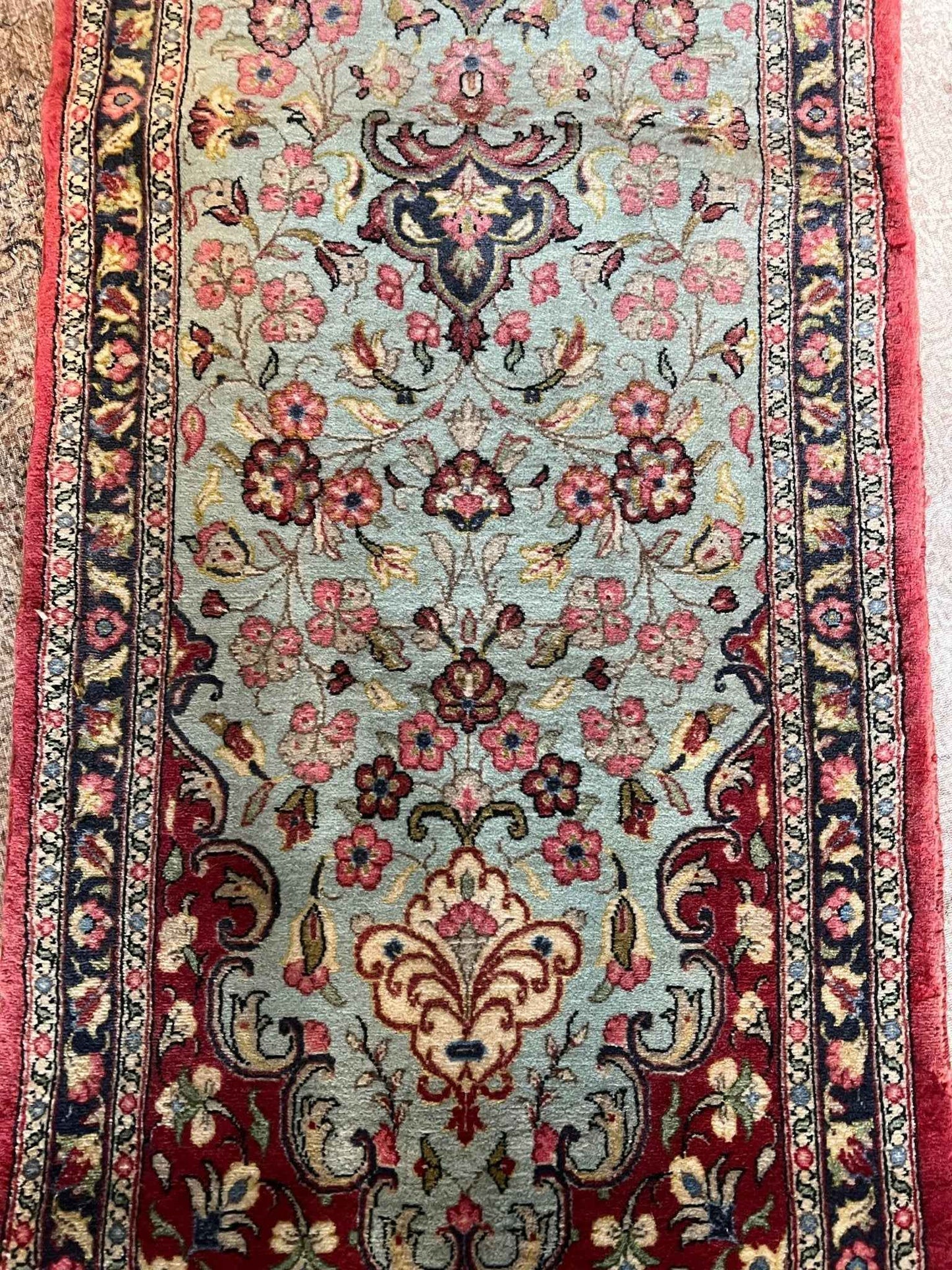 Persian Qom Runner | 6' 5" x 1' 8"