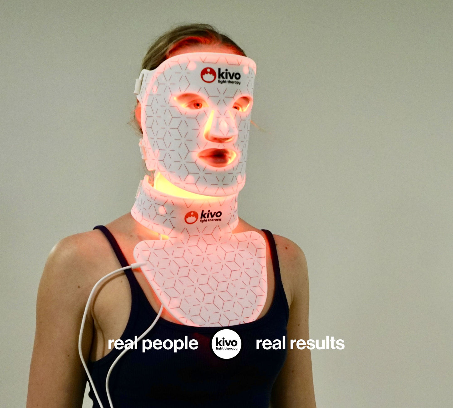 Kivo Elite Face + Neck + Chest Mask System