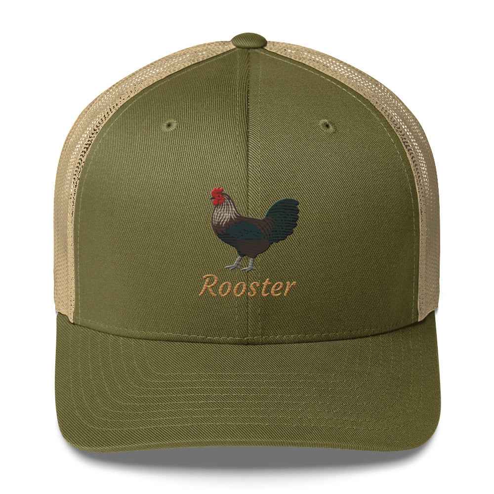 Rooster EMB Trucker Cap