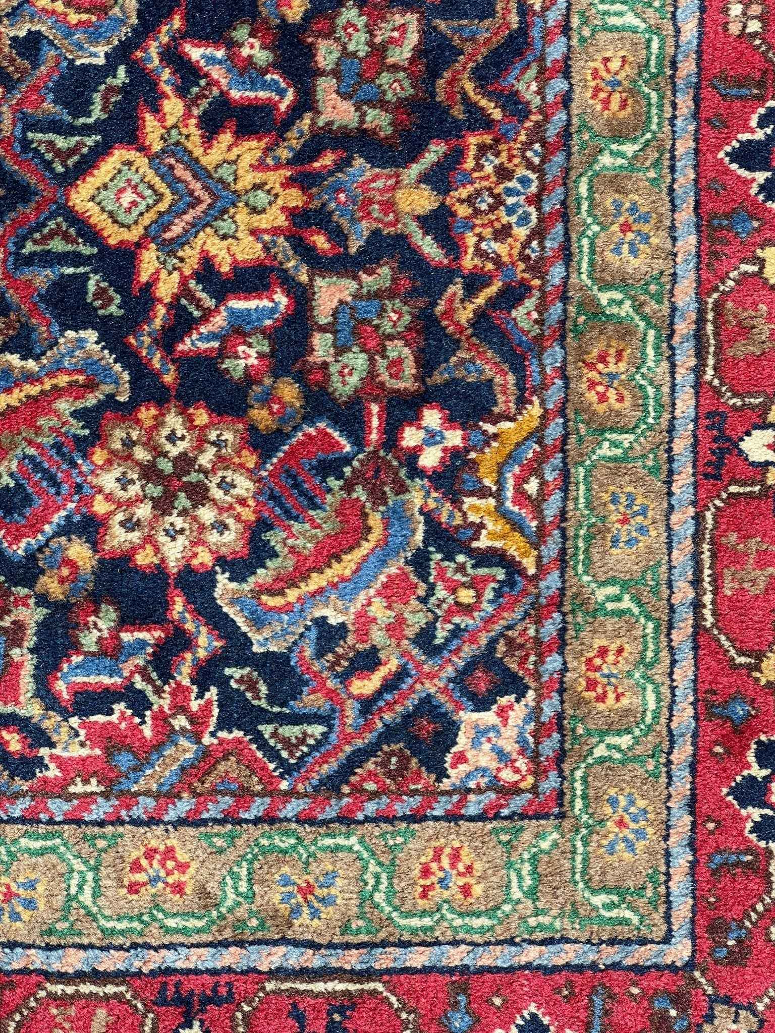 Romanian Tabriz Rug | 7' 4" x 10' 10"