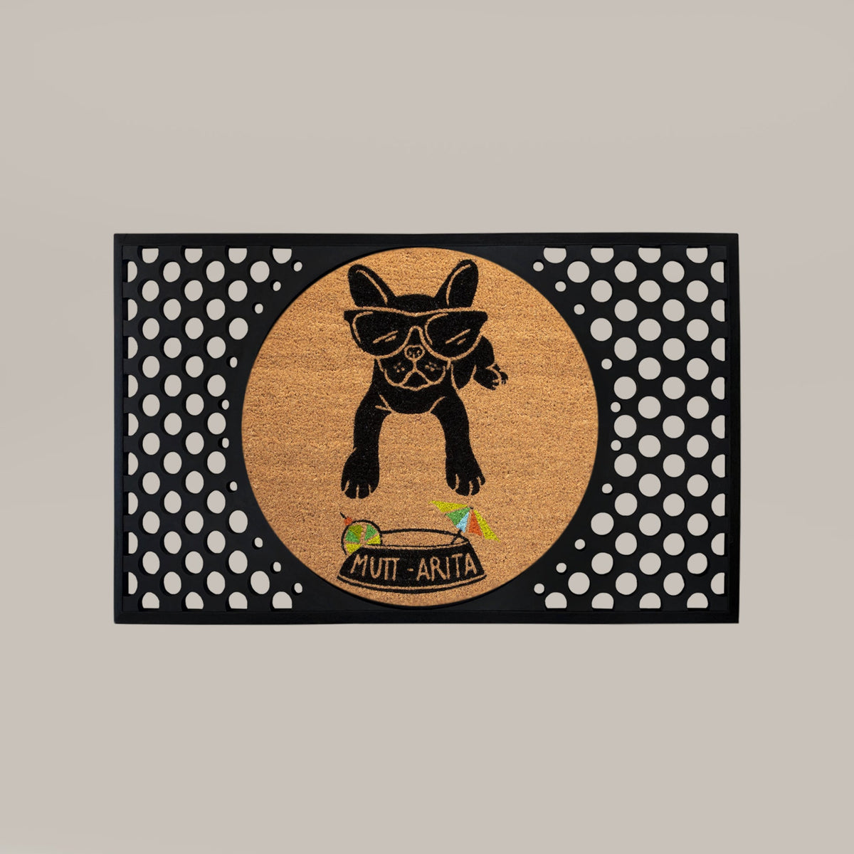 muttarita round doormat set