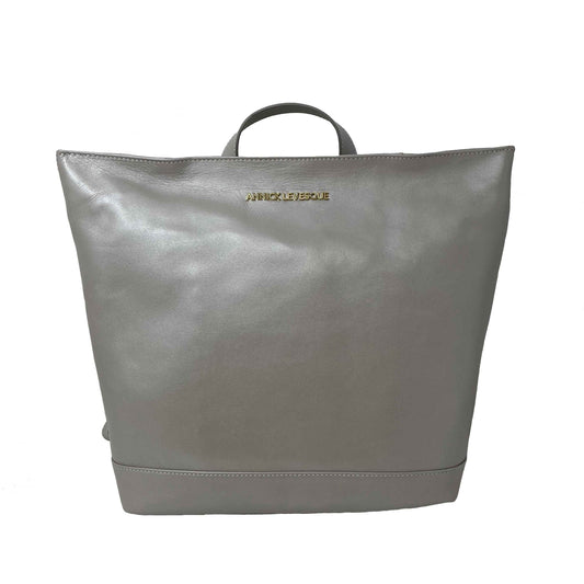 Sac à dos en cuir, perlé - Lore