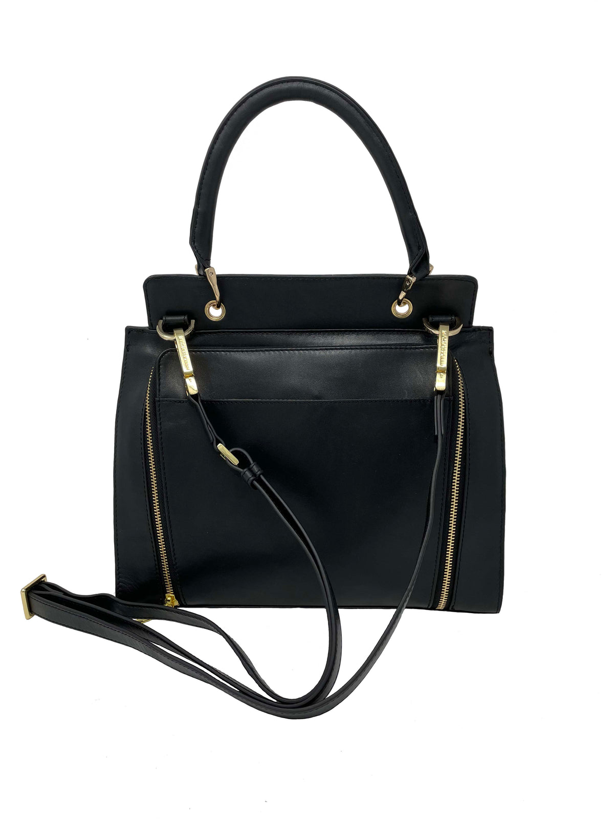 Sac à Main en Cuir Véritable Noir, Chloé
