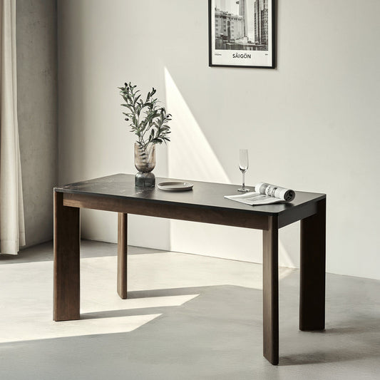 Scania Faux Marble Top Dining Table