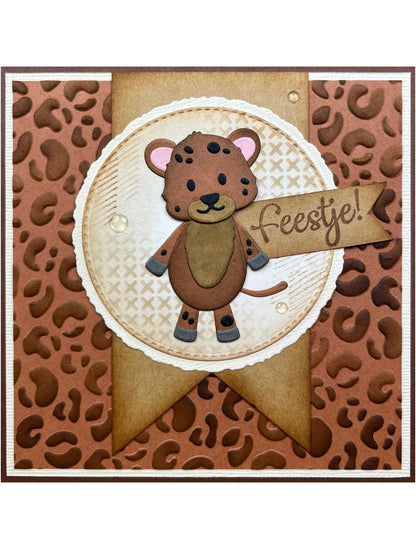 Nellie's Choice - Cutting Die Cheetah