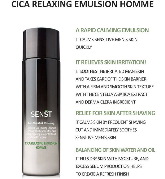 Senst Cica Relaxing Emulsion 200ml