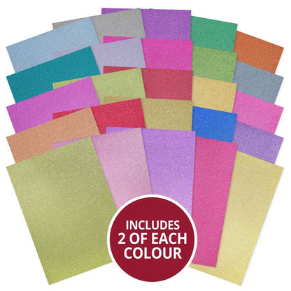 Diamond Sparkles Shimmer Card 50 Sheet Pack!