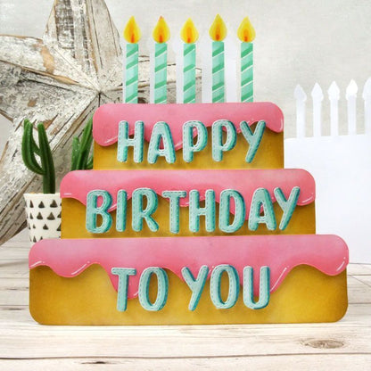 Luxury Shaped Card Blanks & Envelopes - Cake