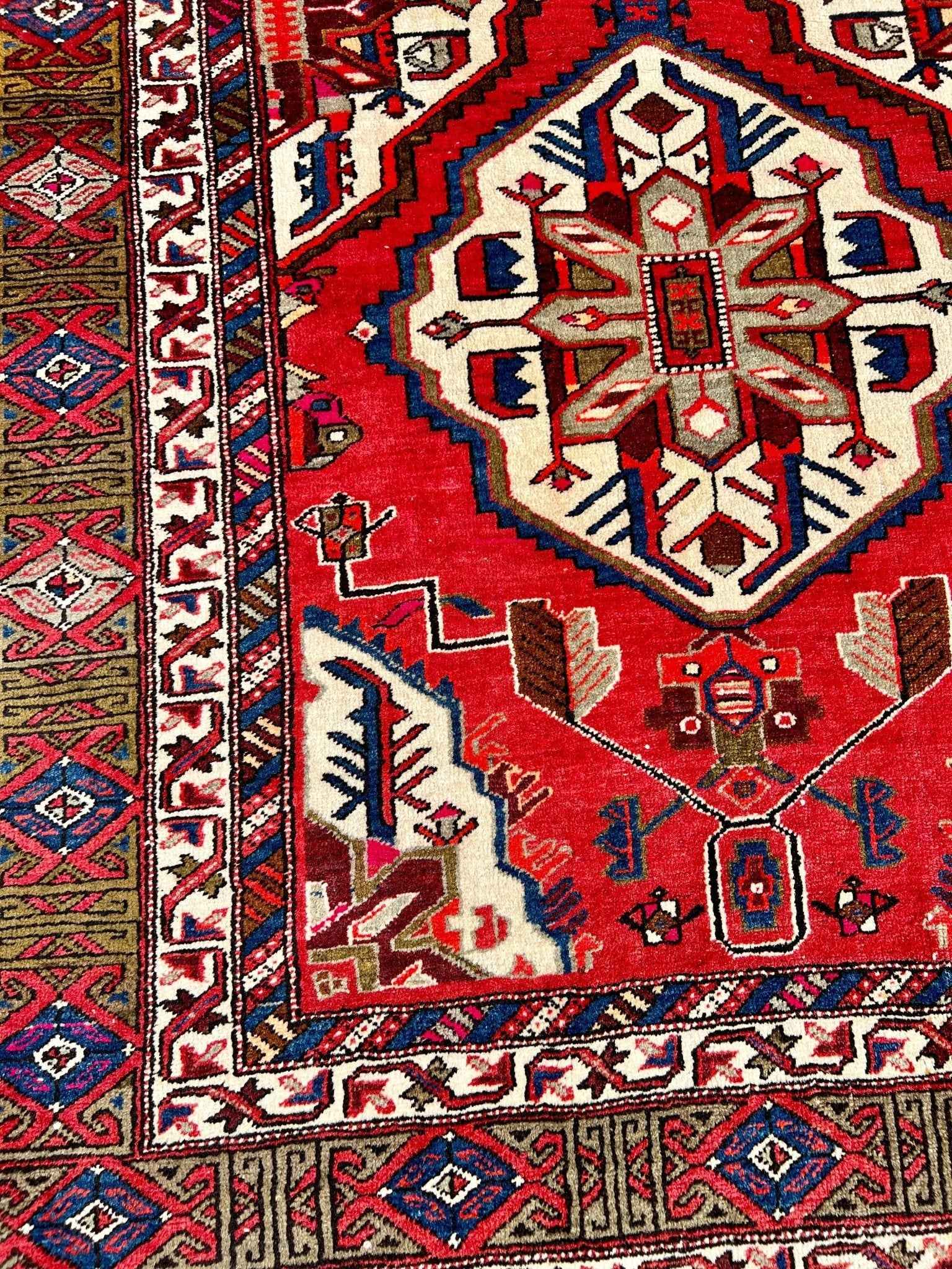 Shirin | 5' 3" x 8' 6" | Vintage Persian Meshkin Rug
