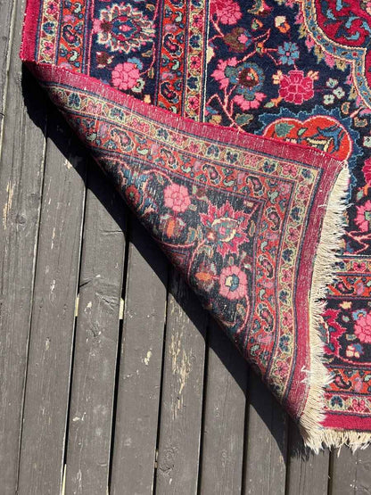 Signed Persian Mashad Rug | 8' 3" x 11' 7"
