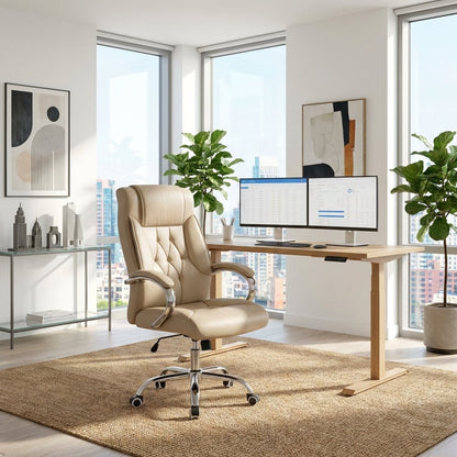 Siracusa Premium Leather Office Chair