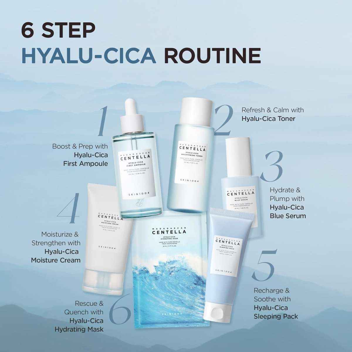SKIN1004 Madagascar Centella Hyalu-Cica Brightening Toner 210ml