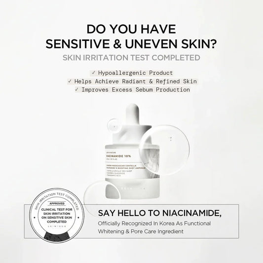 SKIN1004 Madagascar Centella Niacinamide 10 Boosting Shot Ampoule 30ml