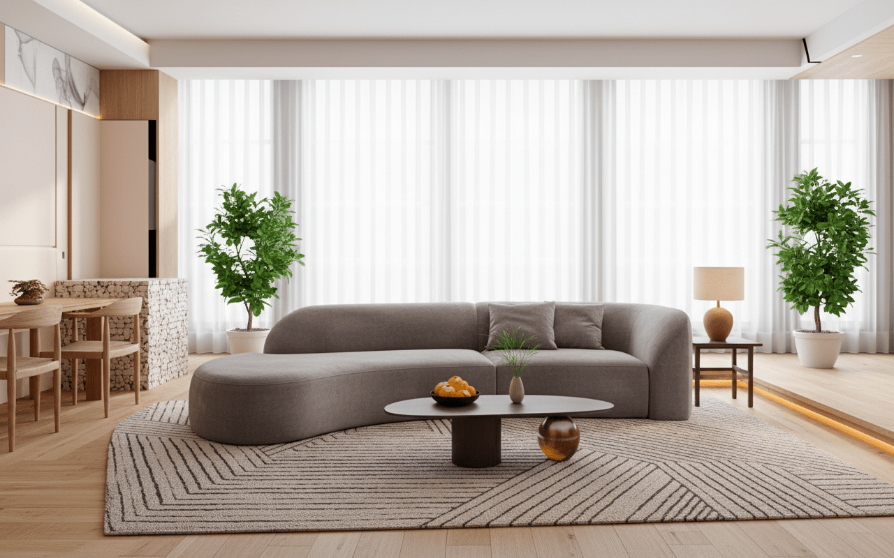 SoftTouch Suede Sofa