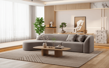 SoftTouch Suede Sofa