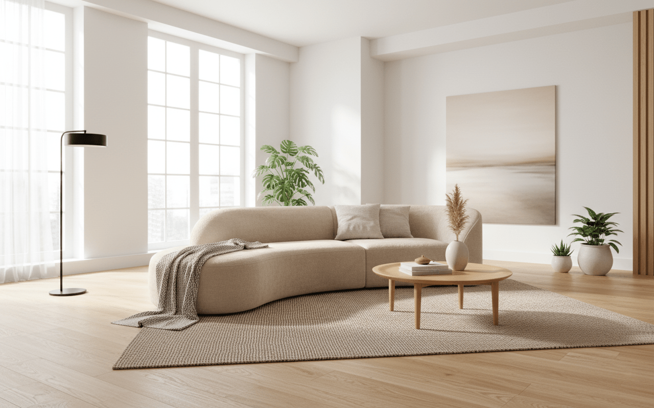 SoftTouch Suede Sofa