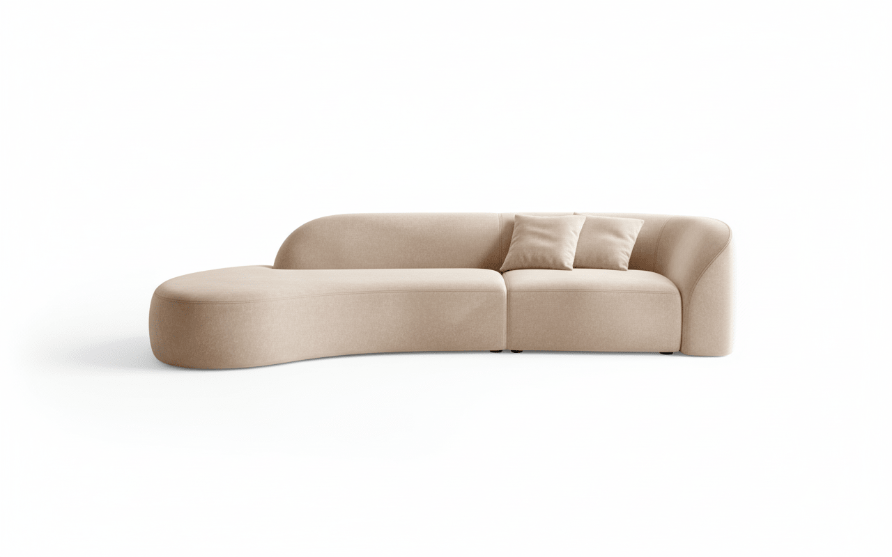 SoftTouch Suede Sofa