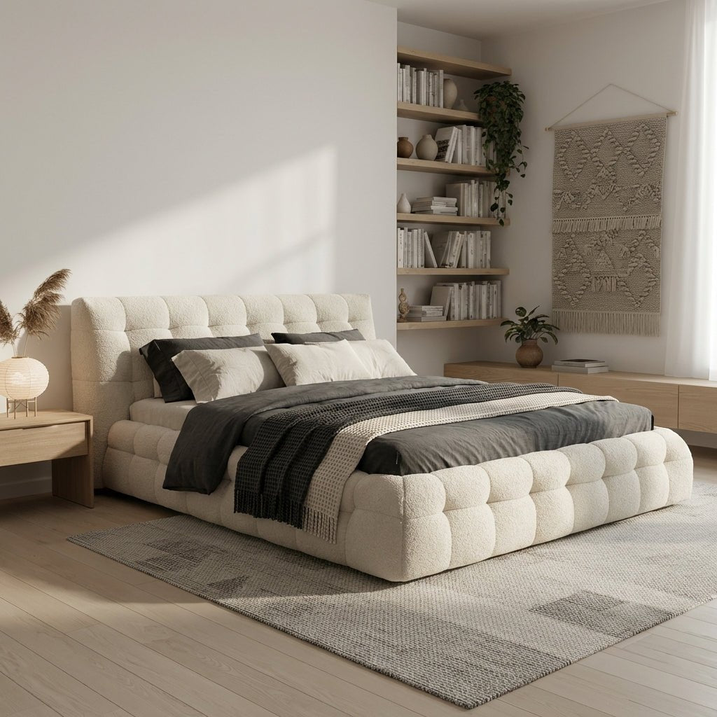 Soho Plush Upholstered Bed