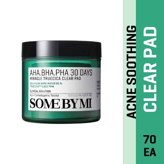 SOME BY MI AHA BHA PHA 30 Days Miracle Truecica Clear Pad 125ml / 70pads