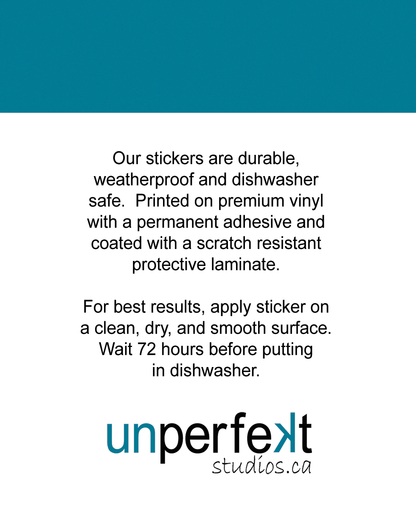 Vinyl Sticker - Landing Gear