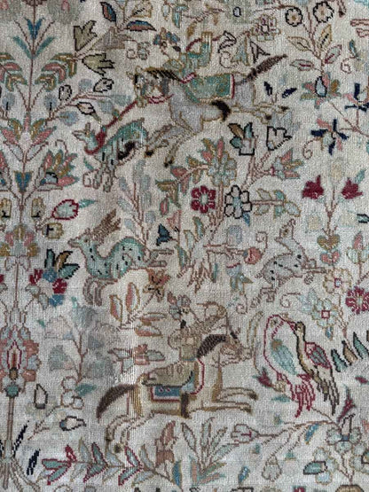 Tabriz Tabatabai Rug | 7' 4" x 13' 1"