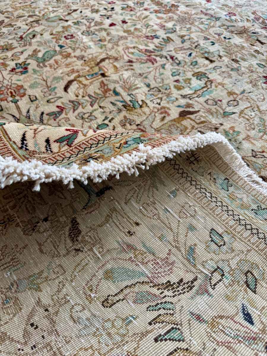 Tabriz Tabatabai Rug | 7' 4" x 13' 1"