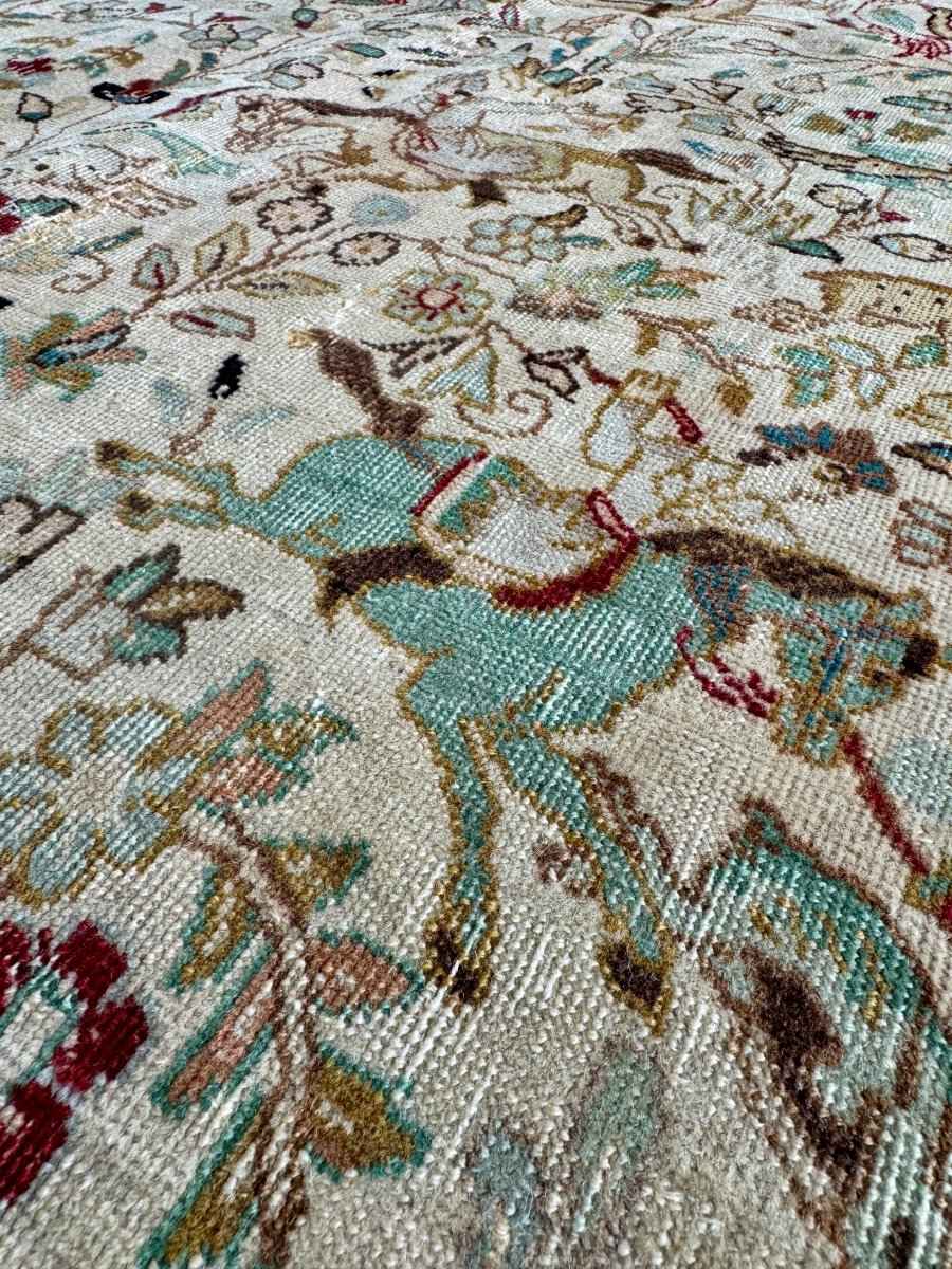 Tabriz Tabatabai Rug | 7' 4" x 13' 1"