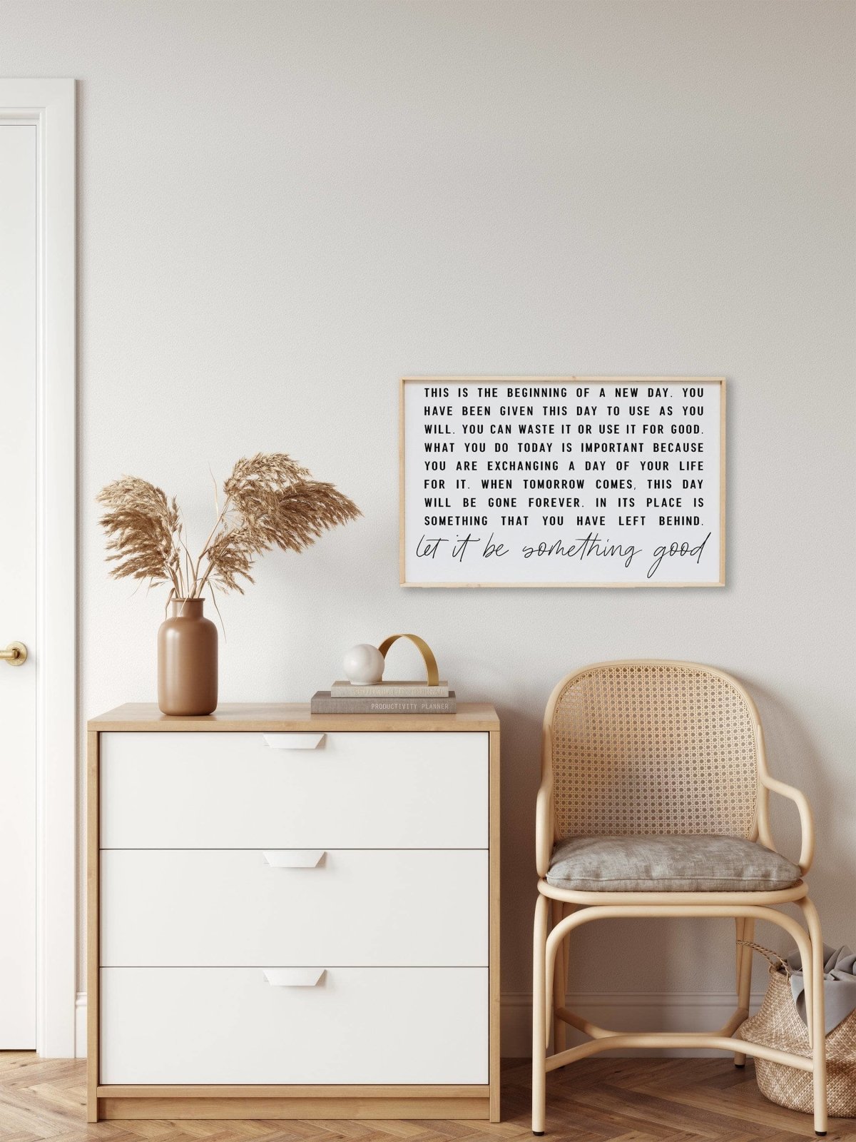 This is the Beginning of a New Day Wood Sign