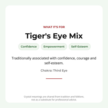 Tiger's Eye Mix Round Bracelet - 12mm