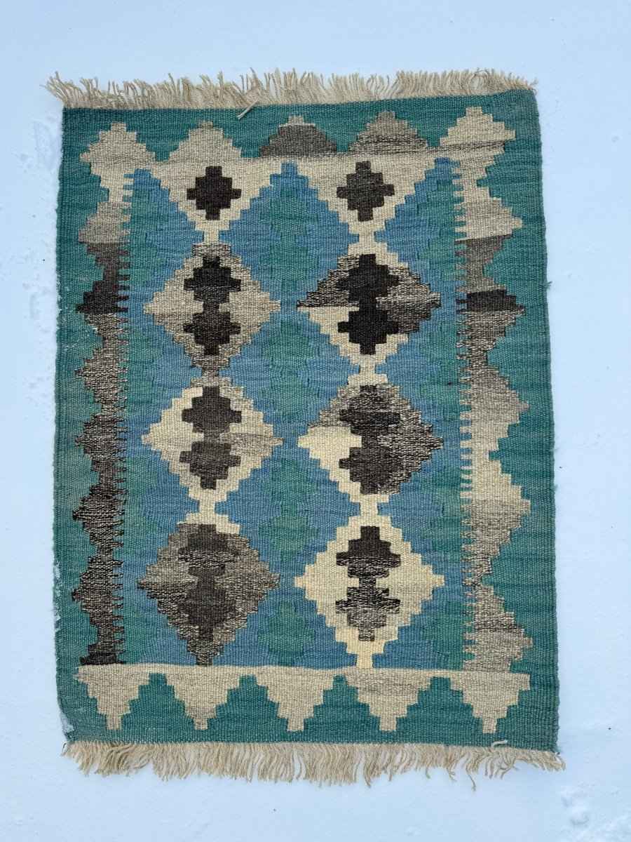 Tiny Persian Qashqai Kilim | 2' 1" x 2' 8"