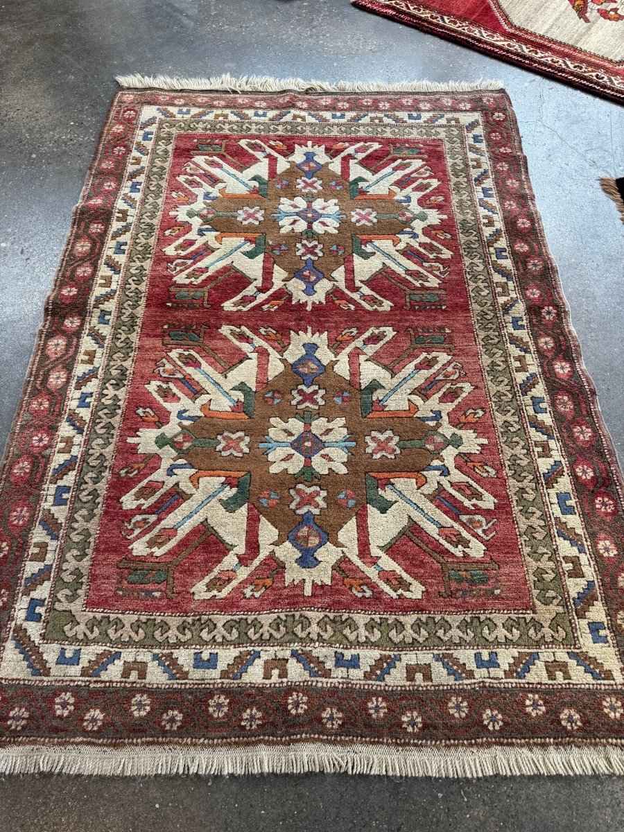 Turkish Kars Rug | 4' 5" x 6' 3"