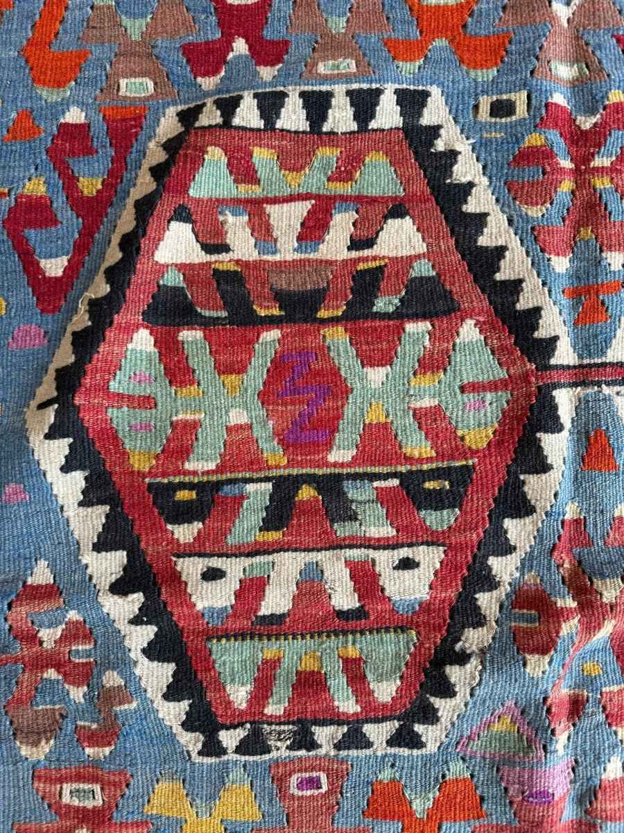 Turkish Uşak Eşme Kilim | 5' 7" x 10'