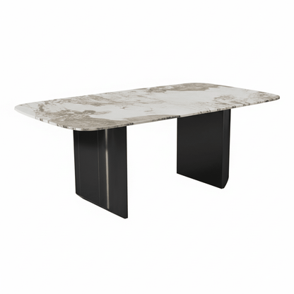 Varna Diamond Stone Dining Table