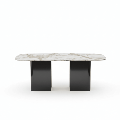 Varna Diamond Stone Dining Table