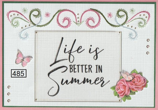 Laura's Design Digital Embroidery Pattern - Swooping Boarder 3