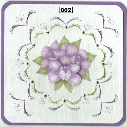 Laura's Design Digital Embroidery Pattern - Frame & Corners