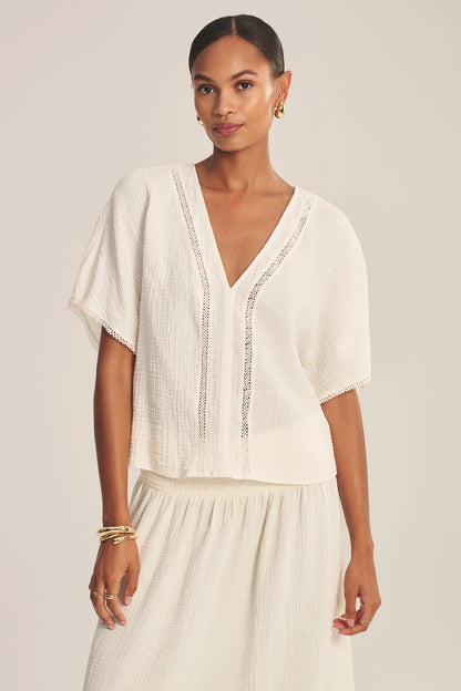Verna Cotton Gauze Top