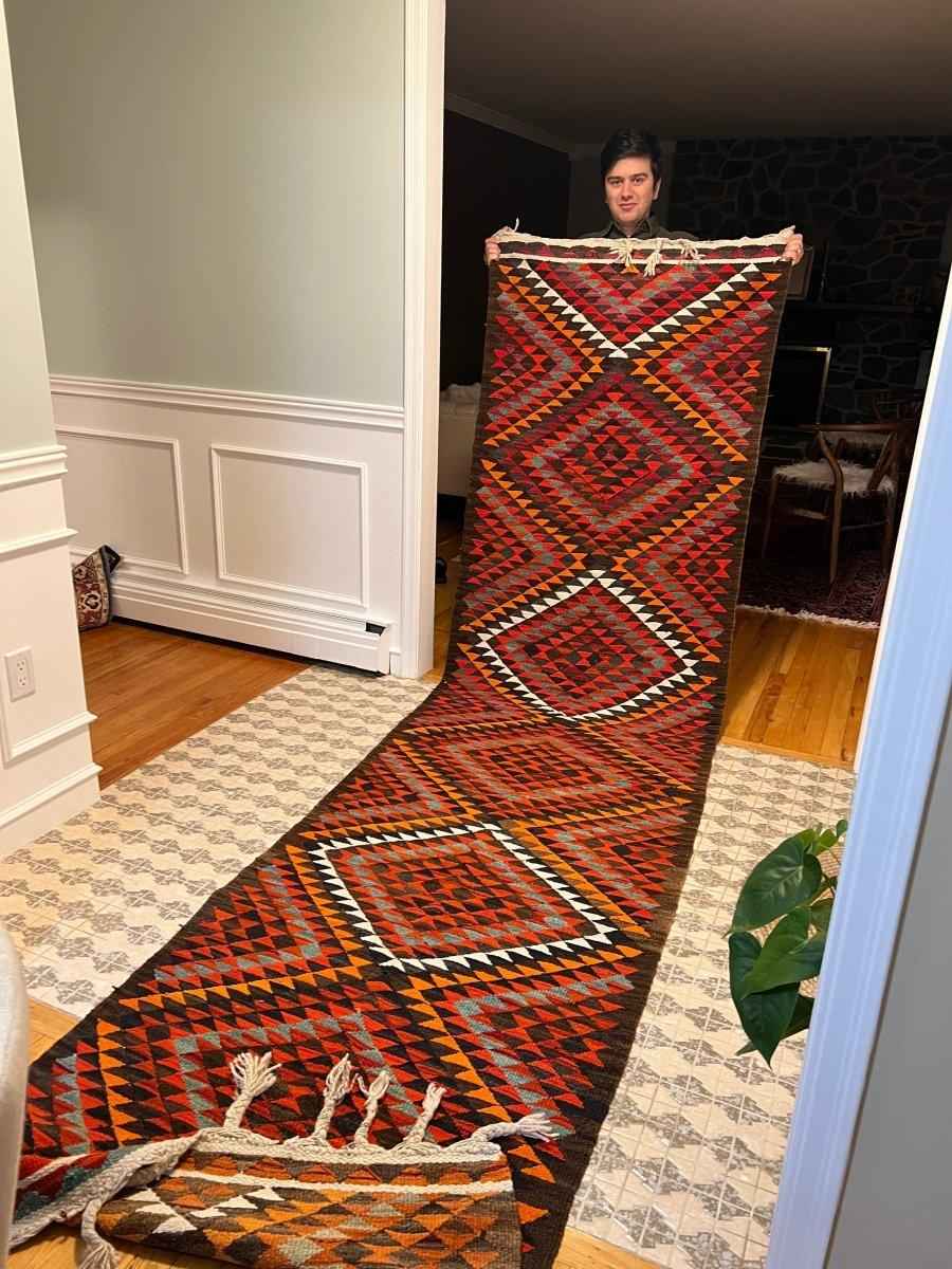 Vintage Herki Runner | 3' 3" x 12' 7"