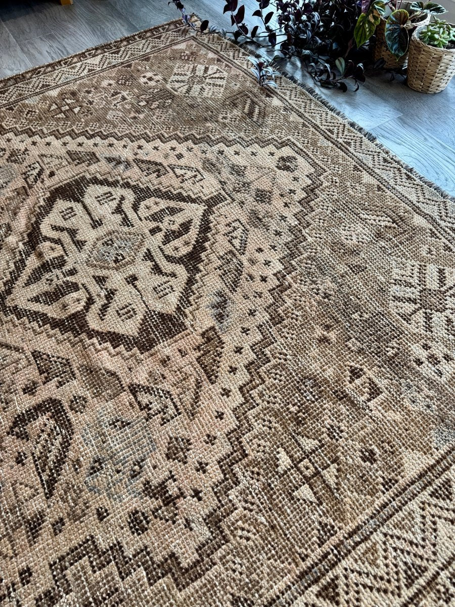 On hold for a client - Vintage Shiraz Rug | 5' 7" x 7' 10"