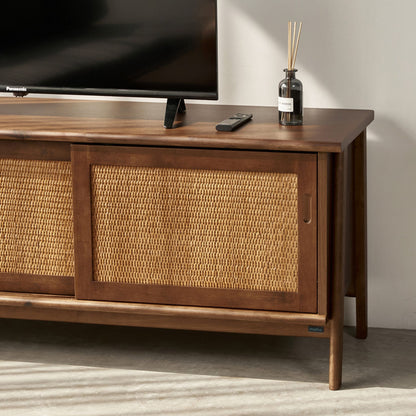 Vline 301 Acacia Wood TV Media Console