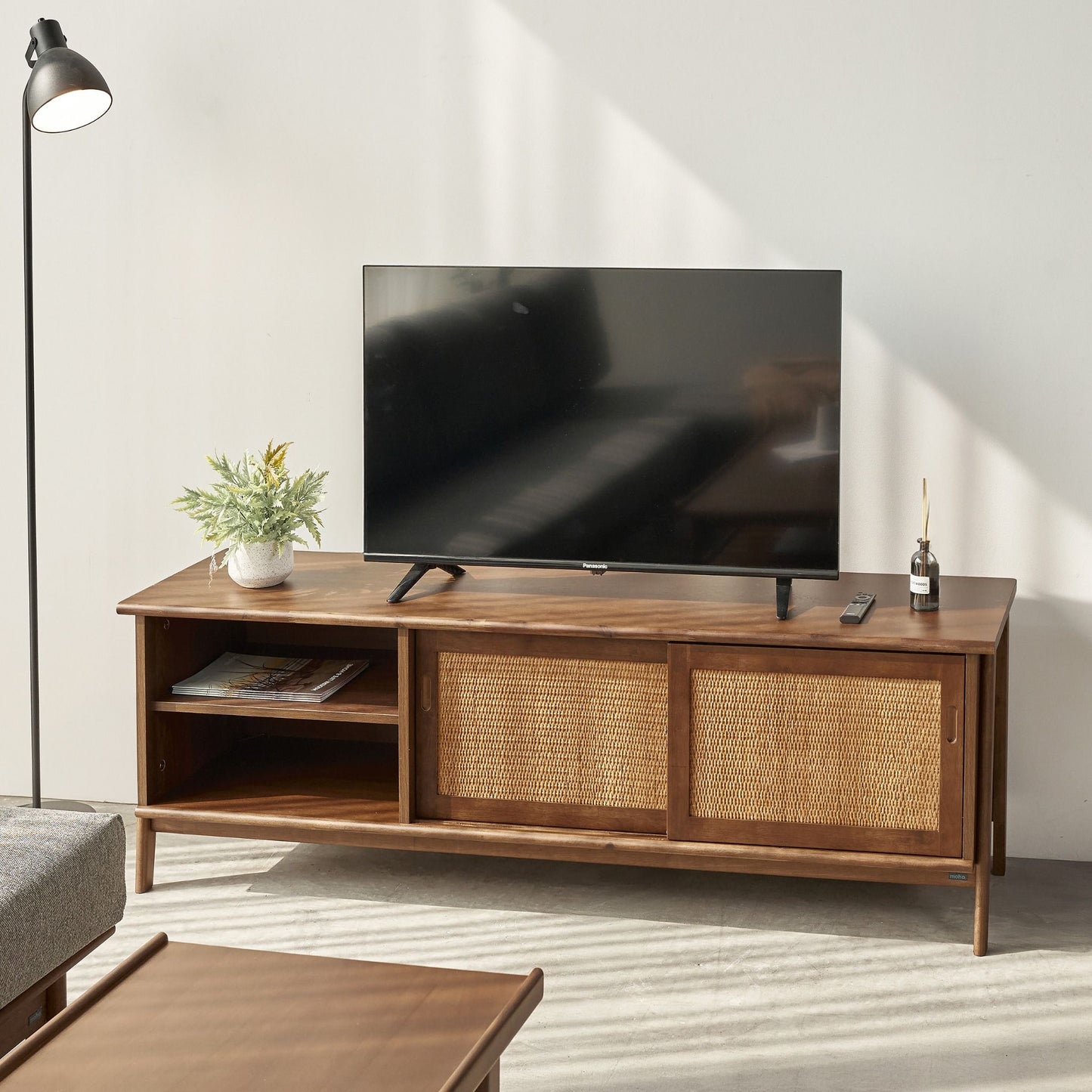 Vline 301 Acacia Wood TV Media Console
