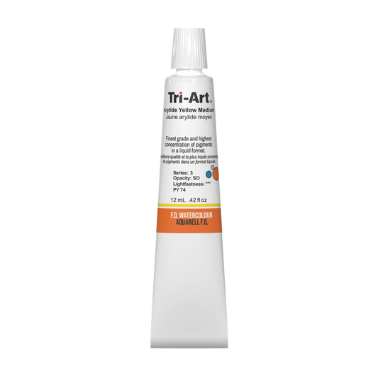 Tri-Art Water Colours - Arylide Yellow Medium
