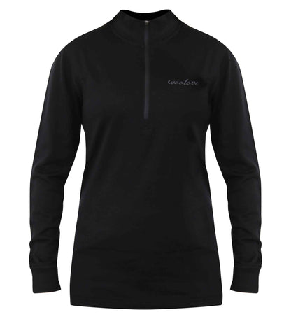 Women's Merino Wool 1/4 Zip Pullover — Midweight